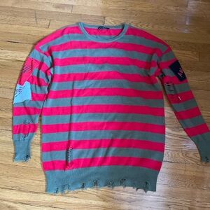 Dollskill Nightmare on Elm Street Sweater Dress